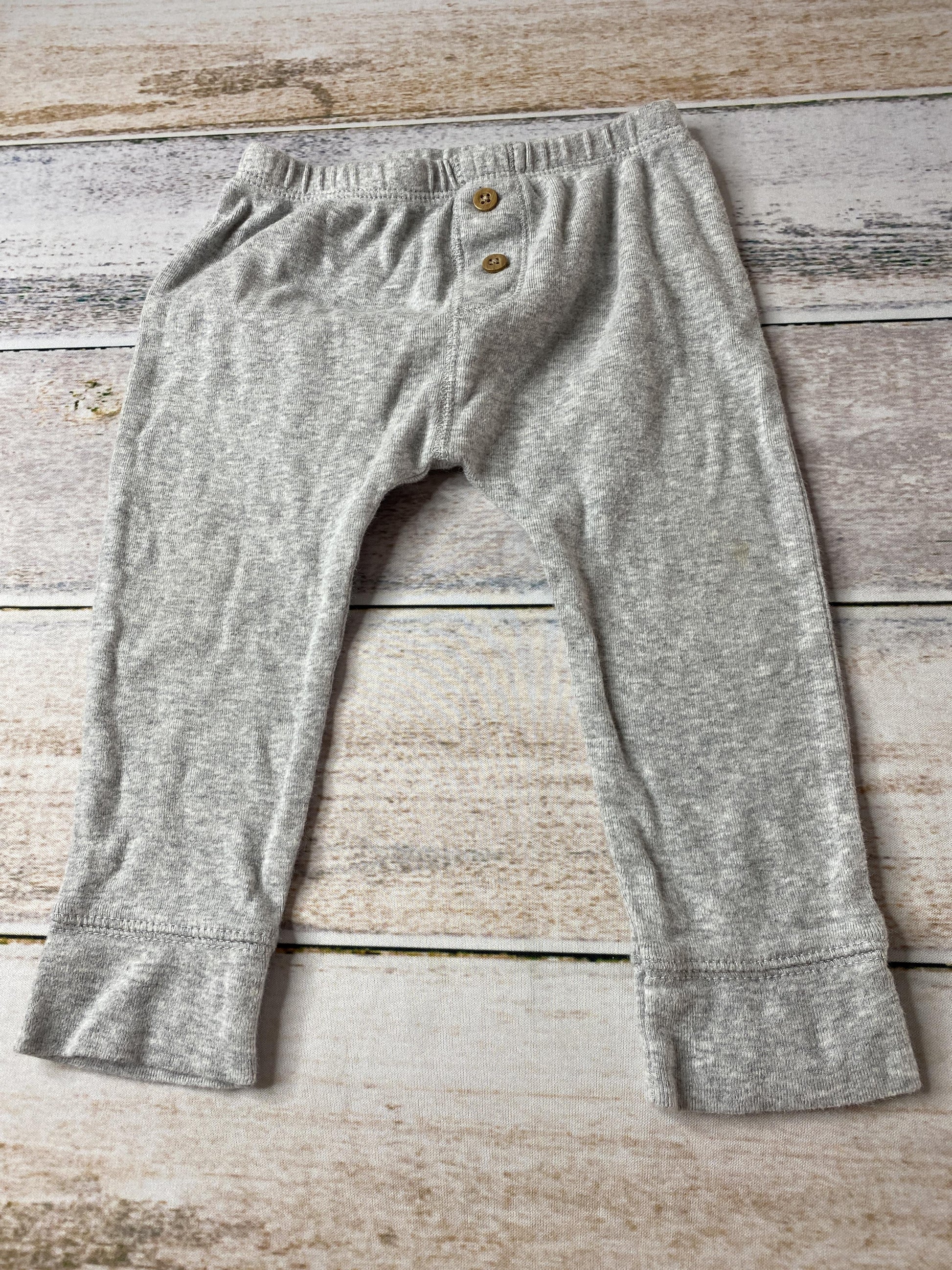 Carters Boys Grey Pants Size: 12M Grey