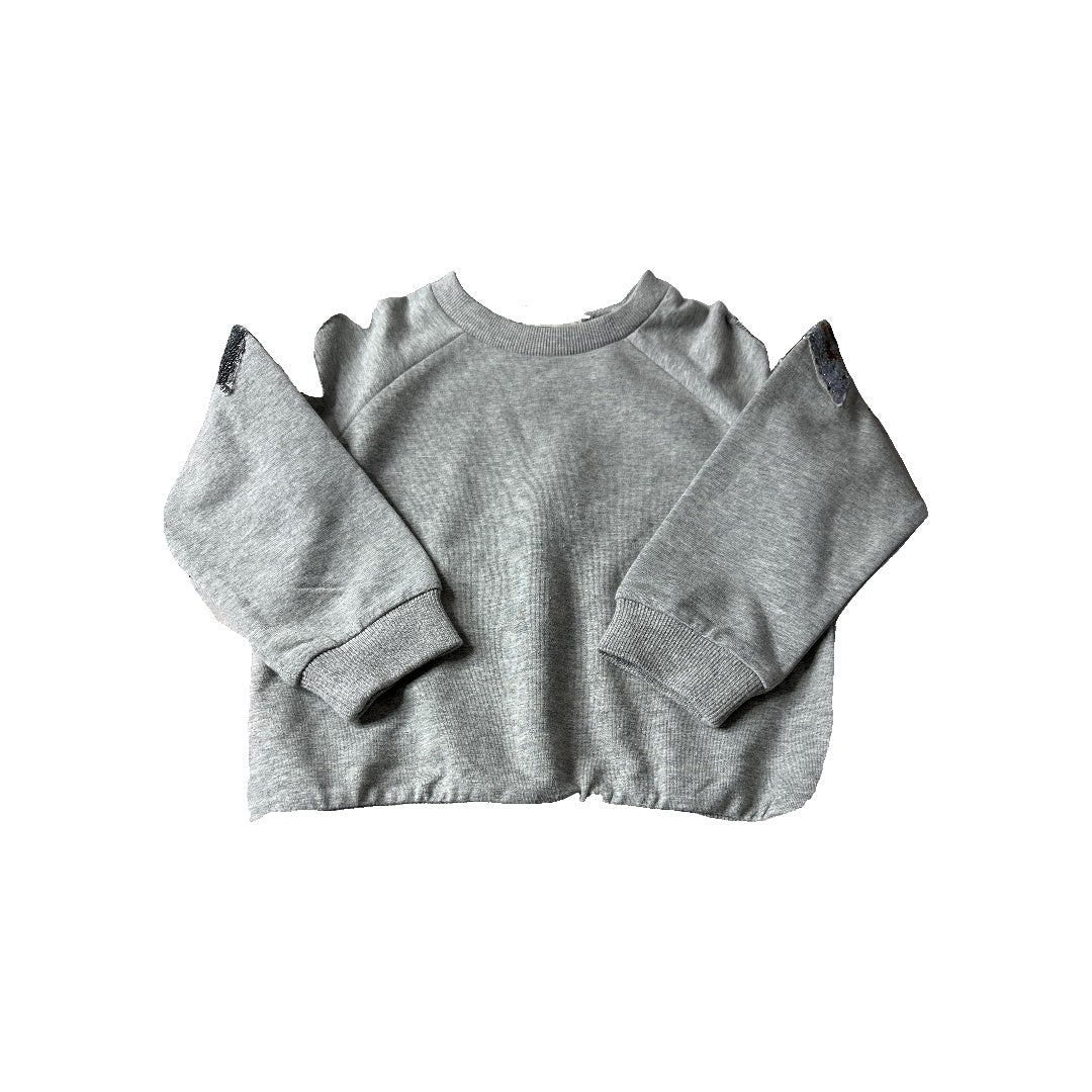 doe a dear Unisex Grey Sweatshirt Size: 4T Grey