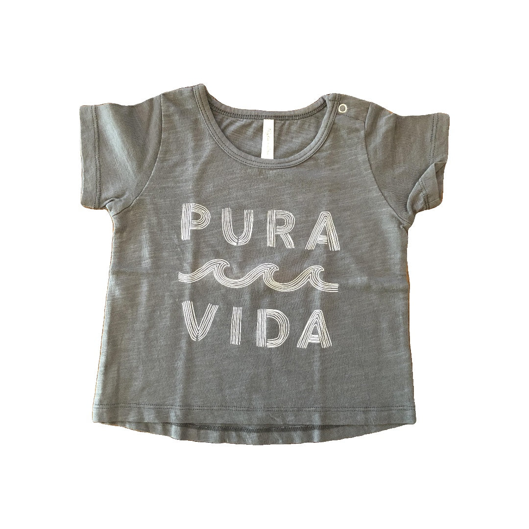 Rylee + Cru Boys Grey T-Shirt Size: 6-12 months Grey