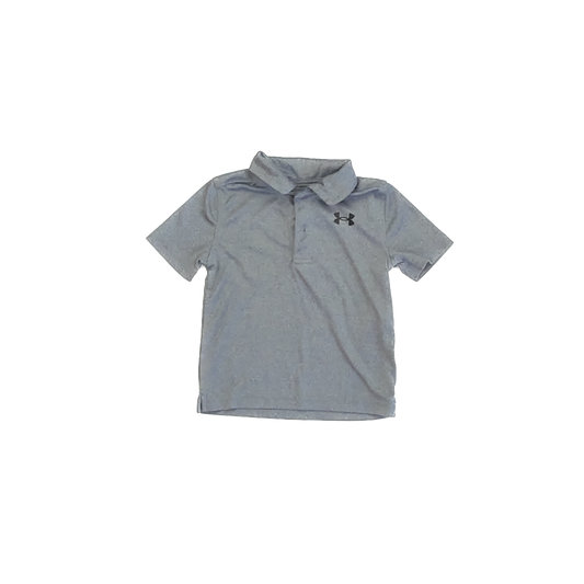 Under Armour Boys Grey Polo Shirt Size: 24 Months Grey