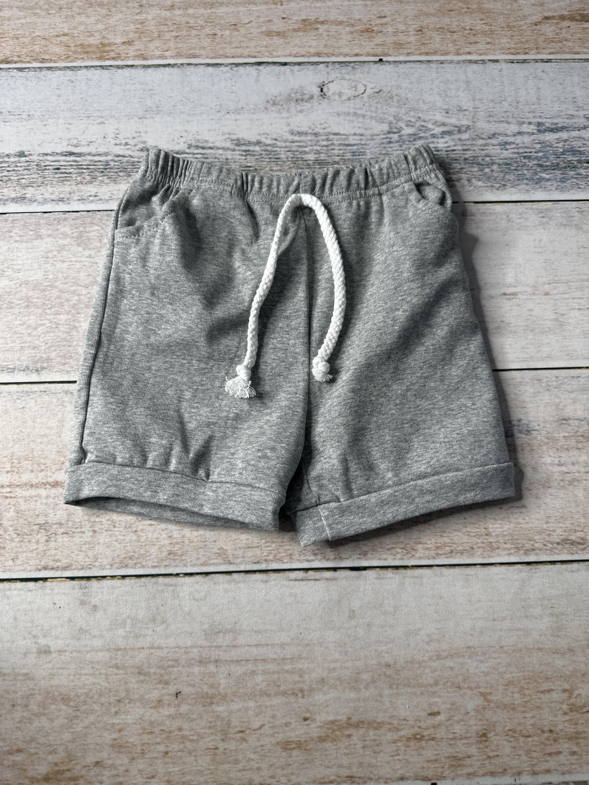Unisex Grey Shorts Size: 18-24 months Grey
