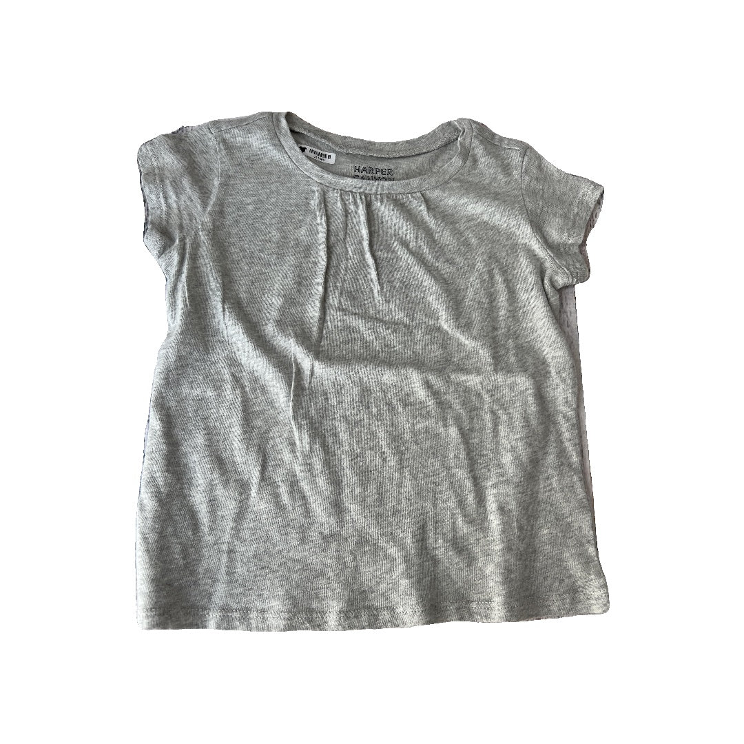 Harper Canyon Girls Grey T-Shirt Size: 3T Grey
