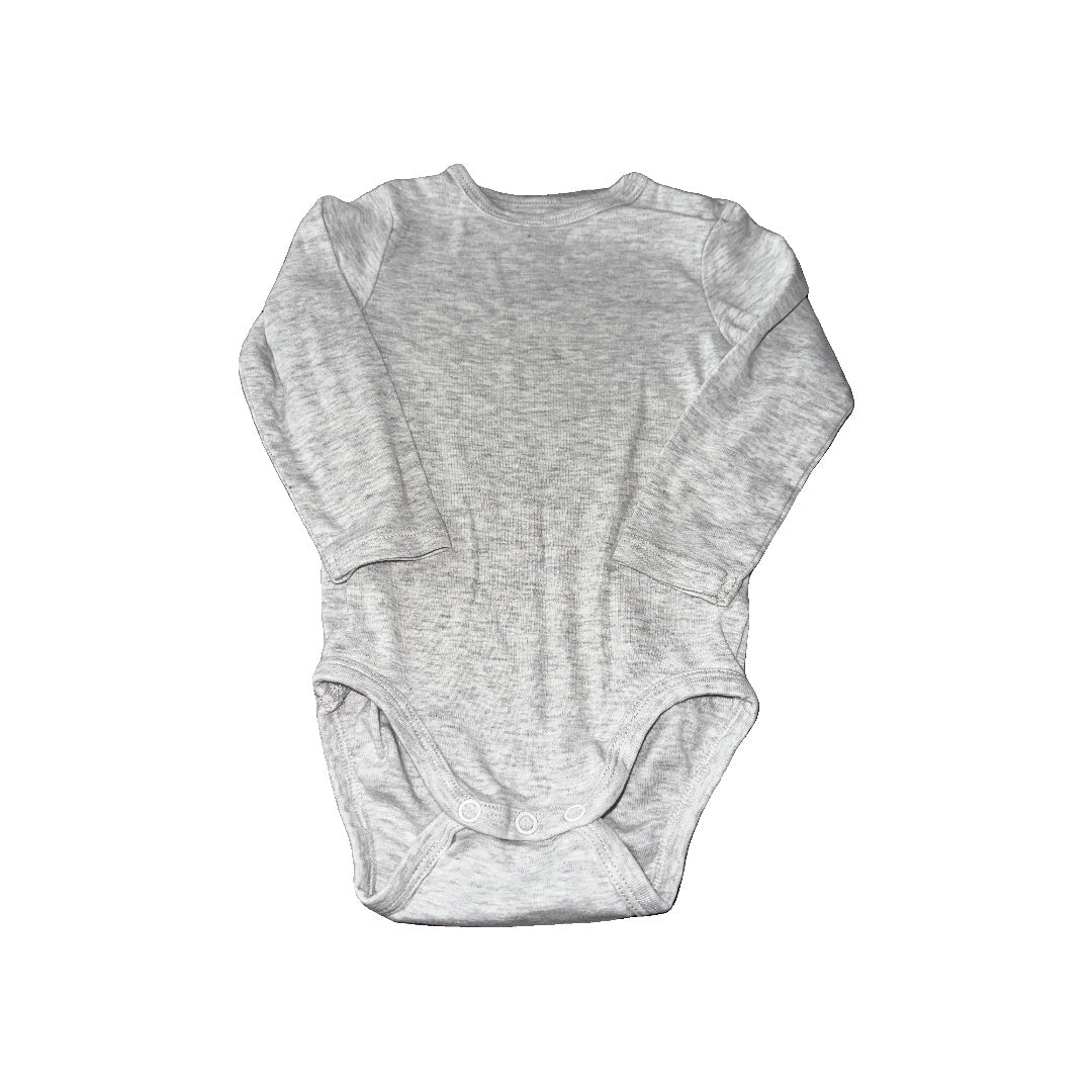 H&M Unisex Grey Onesie Size: 12 months Grey