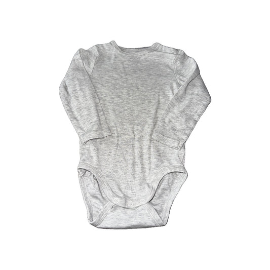 H&M Unisex Grey Onesie Size: 12 months Grey