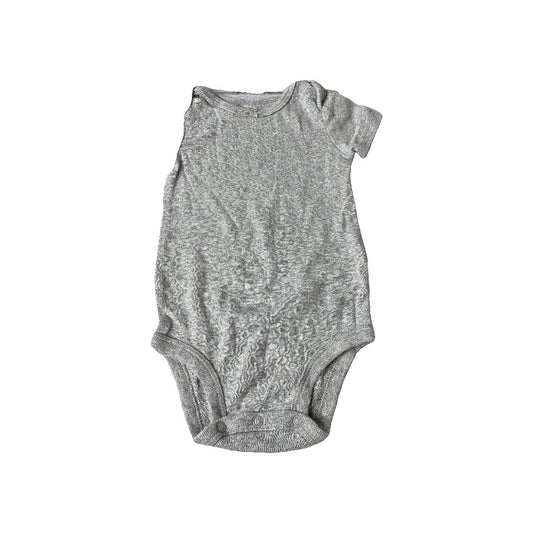 Carters Girls Grey Onesie Size: 9 months Grey