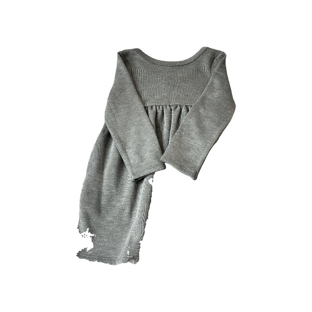 Cat & Jack Girls Grey Dress Size: 2T Grey