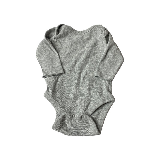 Gap Boys Grey Onesie Size: 0-3 months Grey