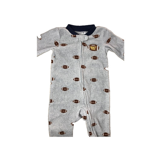 Carters Boys Grey Pajamas Size: 9 months Grey