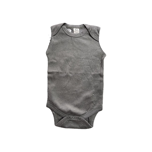 Colored Organics Boys Grey Onesie Size: 6 months Grey