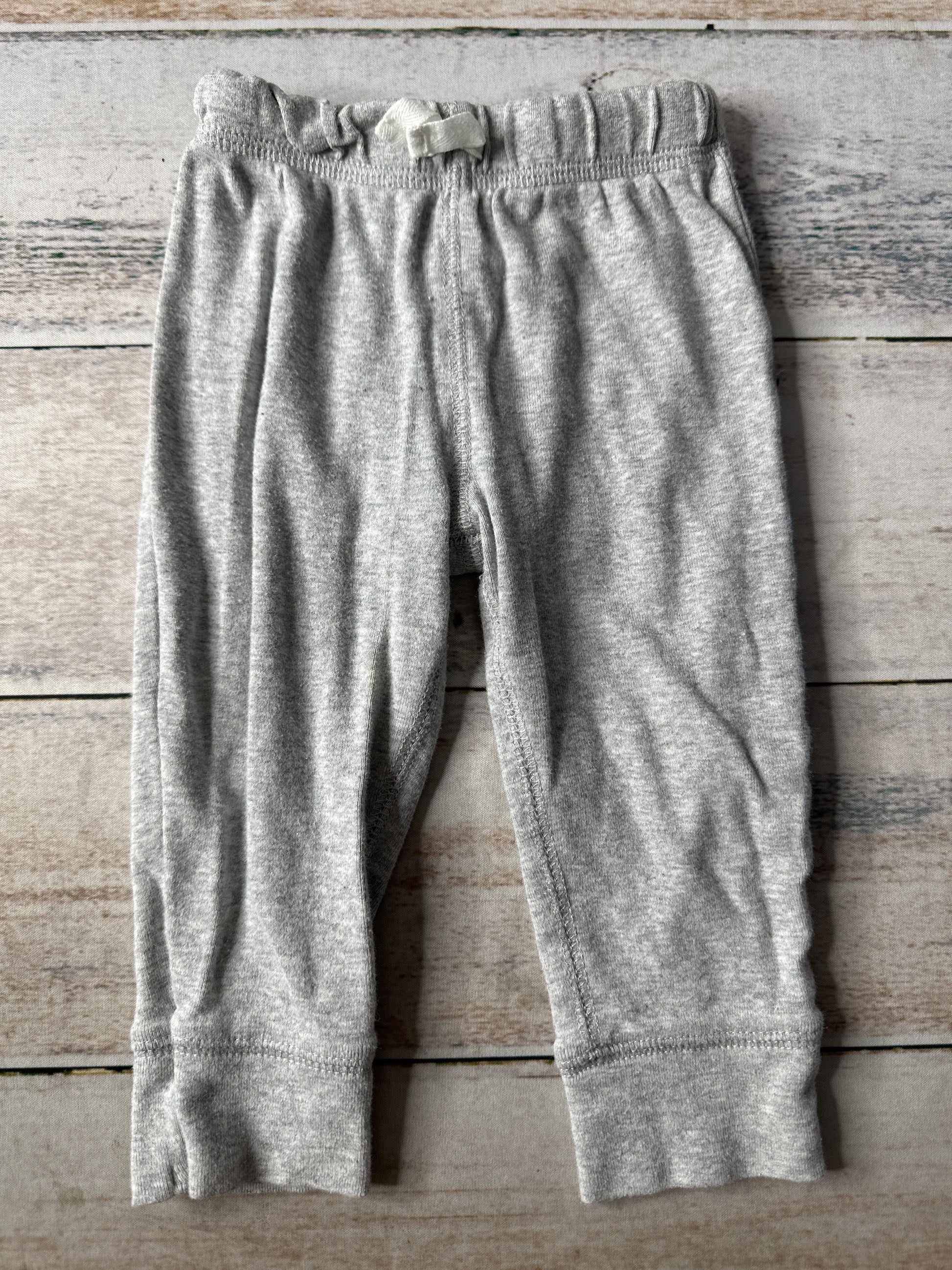 Carters Unisex Grey Pants Size: 12 months Grey