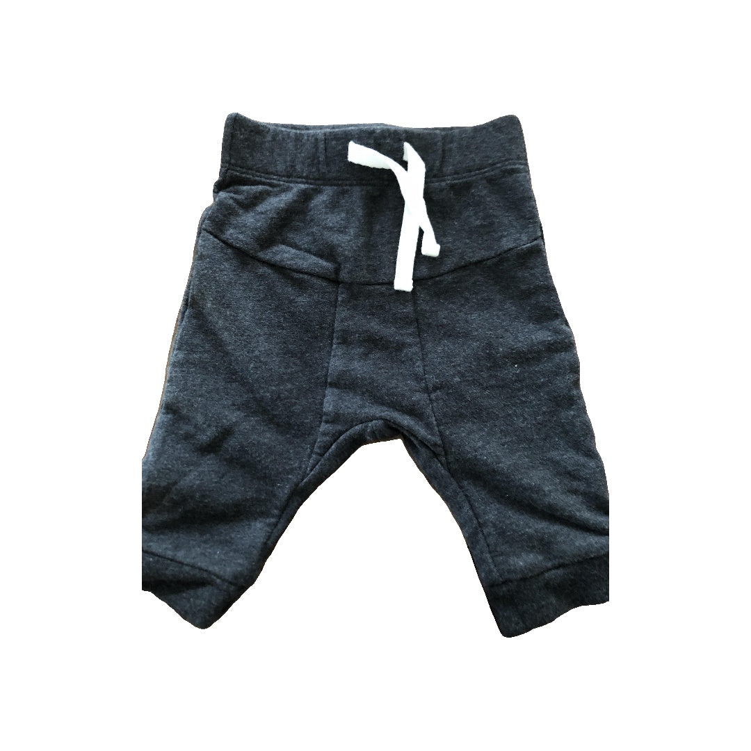 Oliver & Rain Girls Grey Pants Size: 3 months Grey