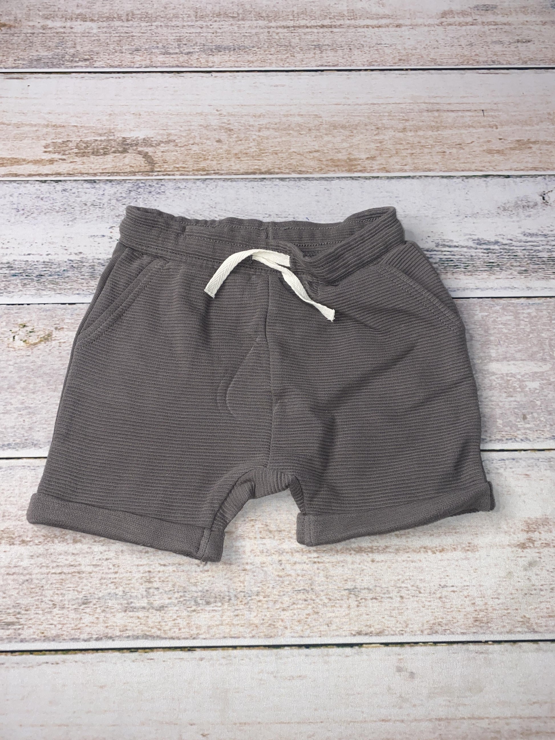 H&M Boys Grey Shorts Size: 12-18 months Grey