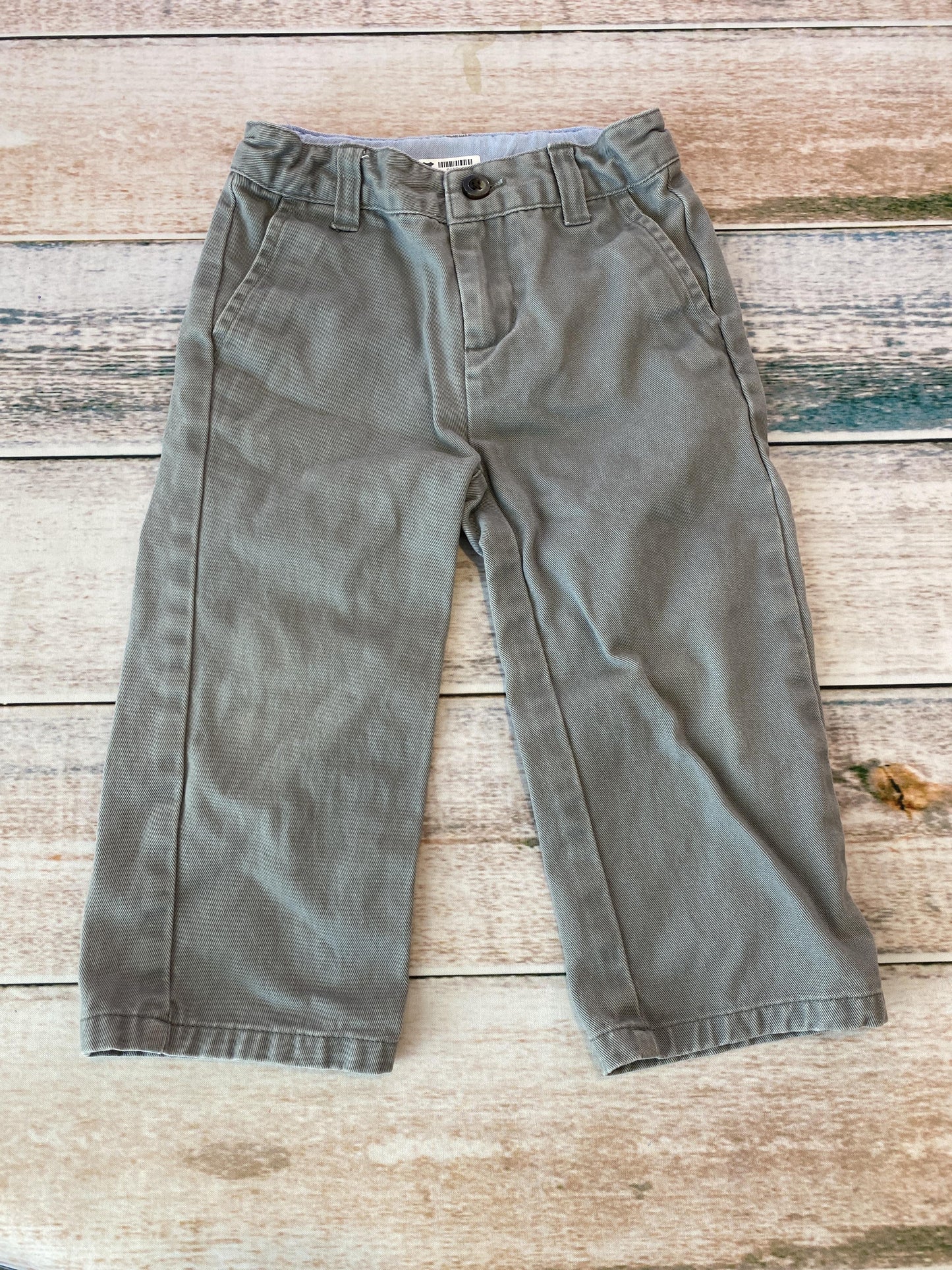 Janie and Jack Boys Grey Pants Size: 18-24 months Grey