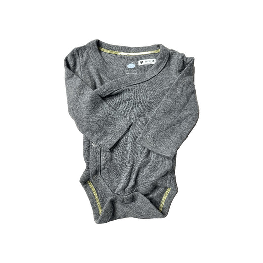 Cloud Island Unisex Grey Onesie Size: Newborn Grey