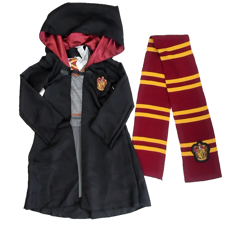 Harry Potter Girls Gryffindor Costume Size: M (7-8) Gryffindor