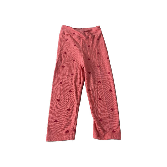 Joah Love Girls Hearts | pink Pants Size: 3T Hearts | pink