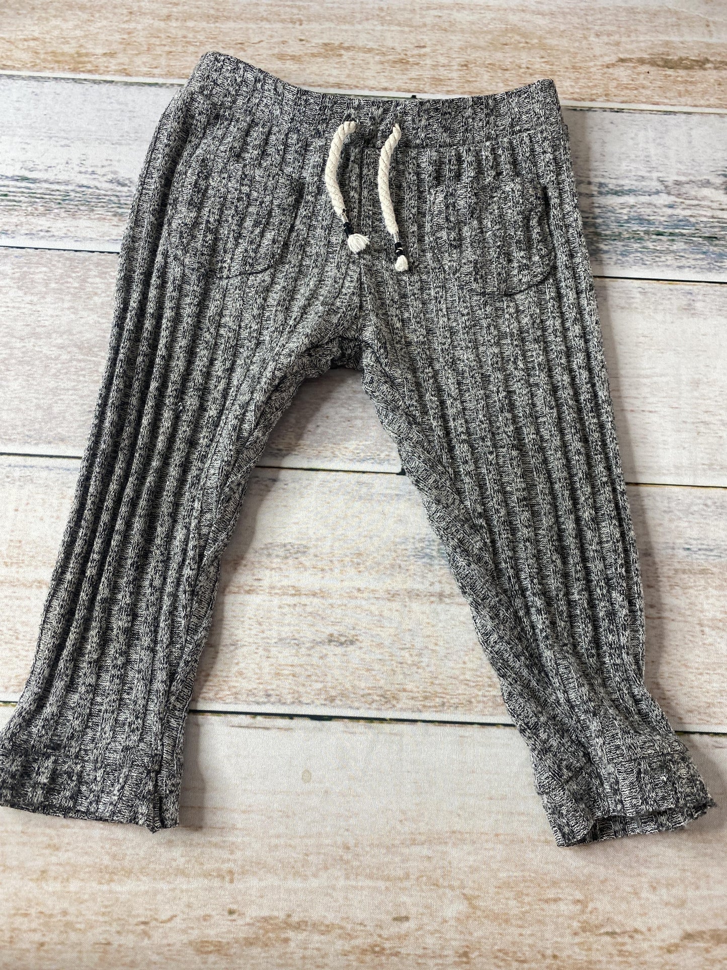 Zara Girls Heather | Grey Pants Size: 2-3 Years Heather | Grey