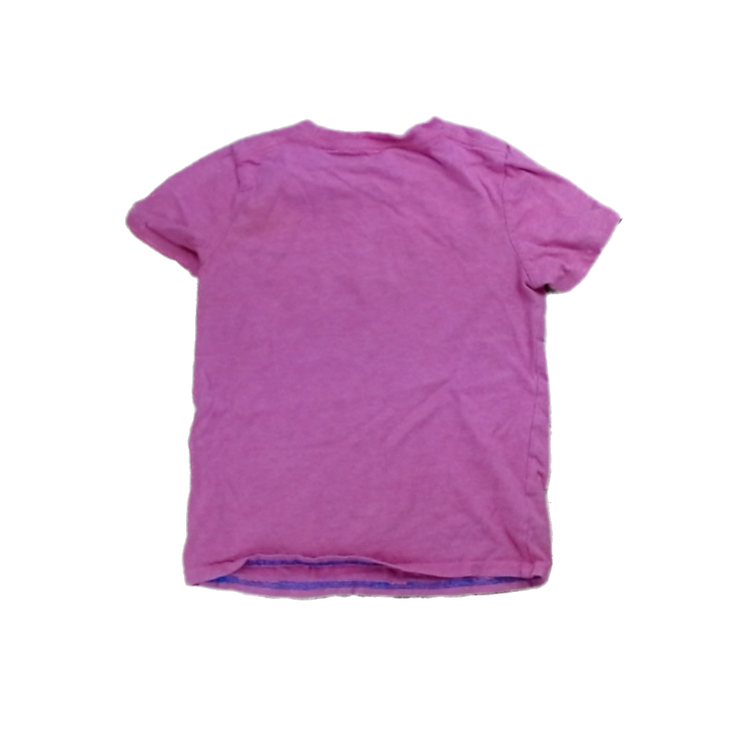 Rockets Of Awesome Boys Heather Red | Blue black Awesome Short Sleeve Shirt Size: 5T Heather Red | Blue black Awesome