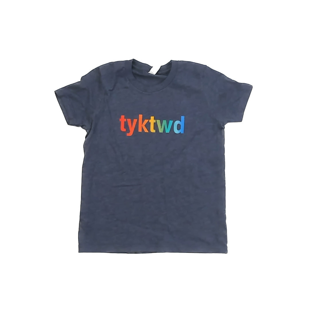 Unknown Unisex Heathered Navy T-Shirt Size: 10-12 Years Heathered Navy