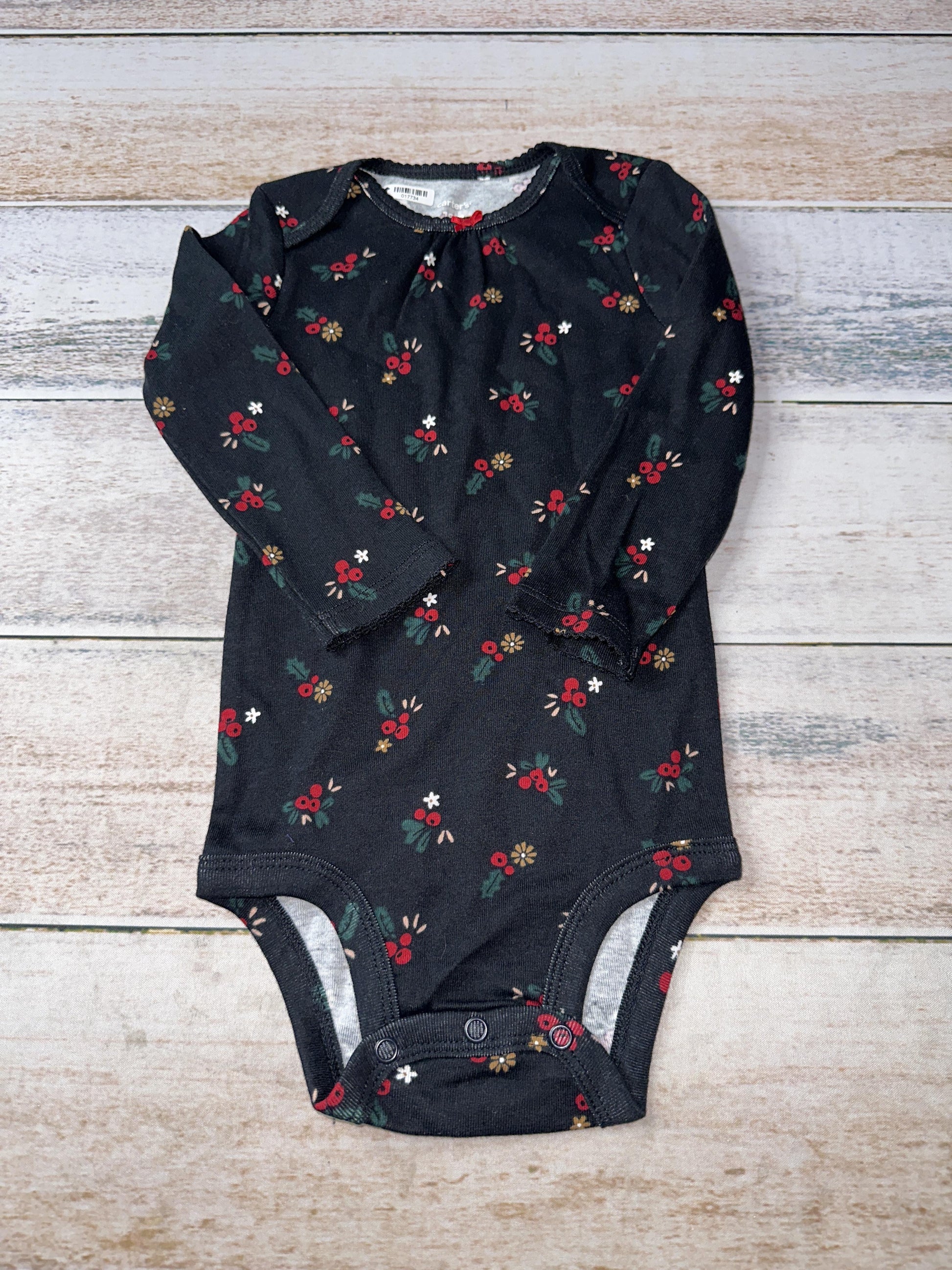 Carters Girls Holiday Onesie Size: 18 months Holiday