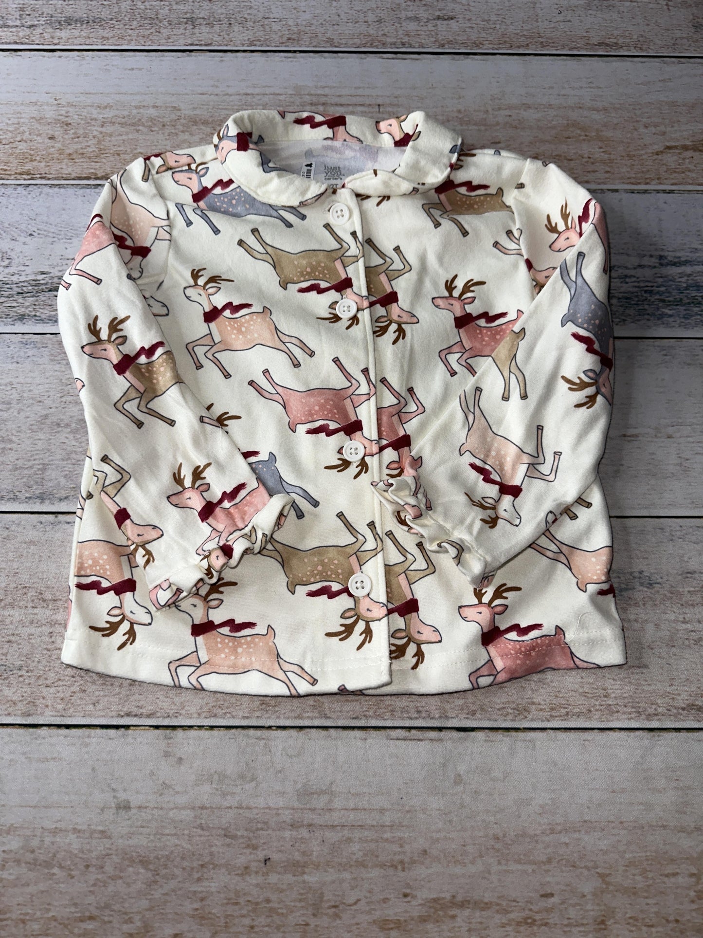 Carters Girls Holiday Pajamas Size: 2T Holiday