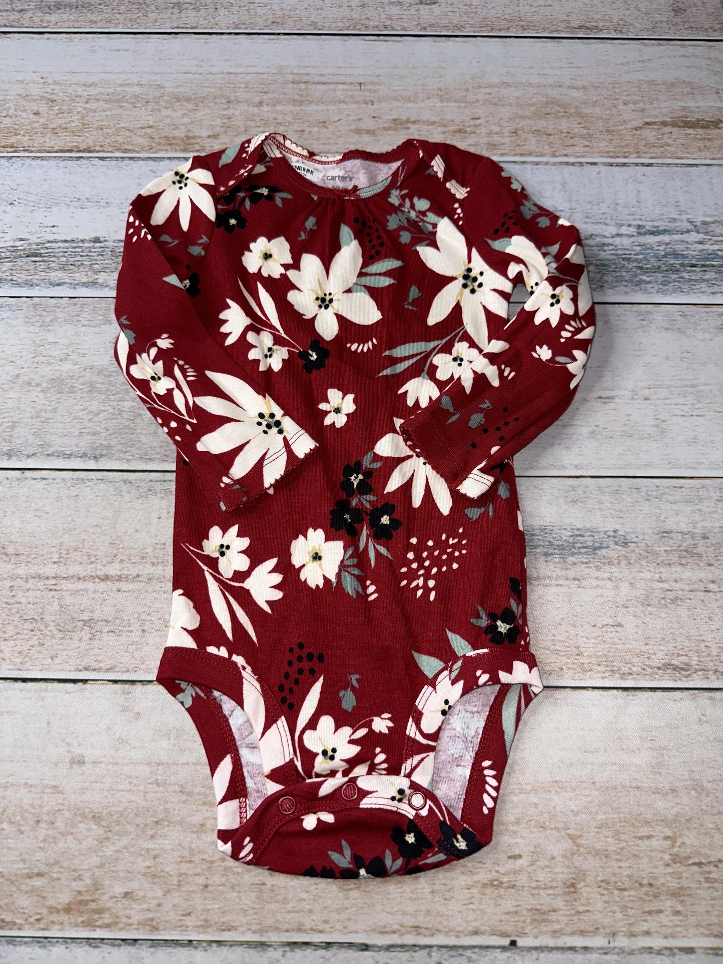 Carters Girls Holiday Onesie Size: 18 months Holiday