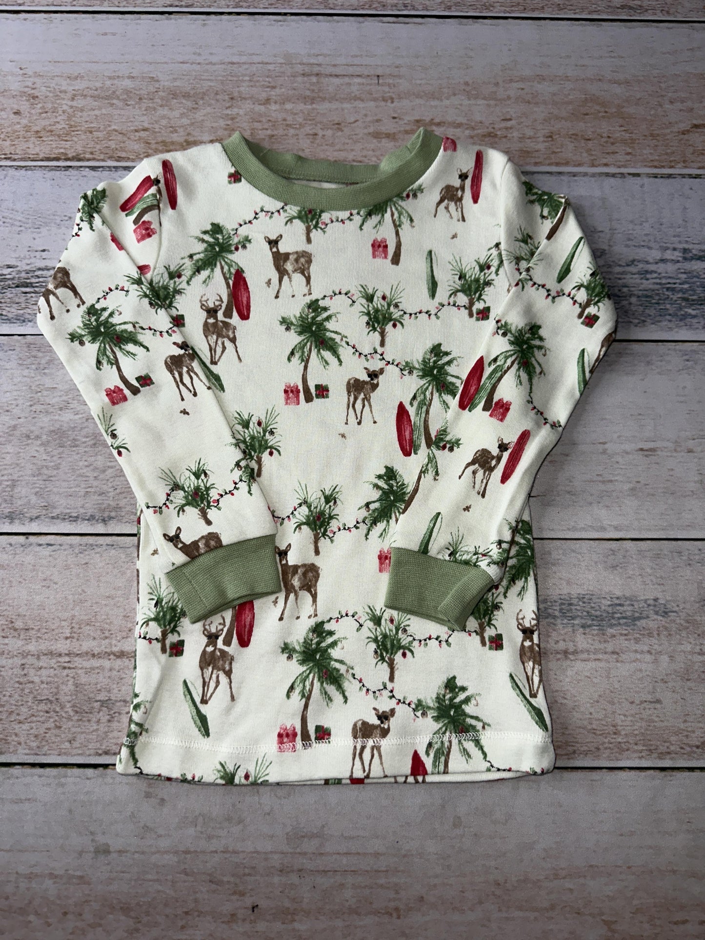 Burt's Bees Unisex Holiday Pajamas Size: 2T Holiday