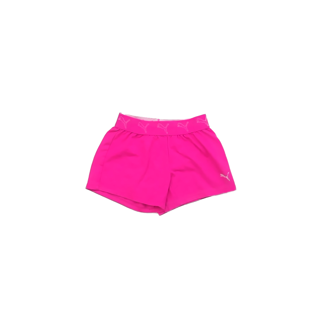 Puma Girls Hot Pink Athletic Shorts Size: 5-6 Years Hot Pink