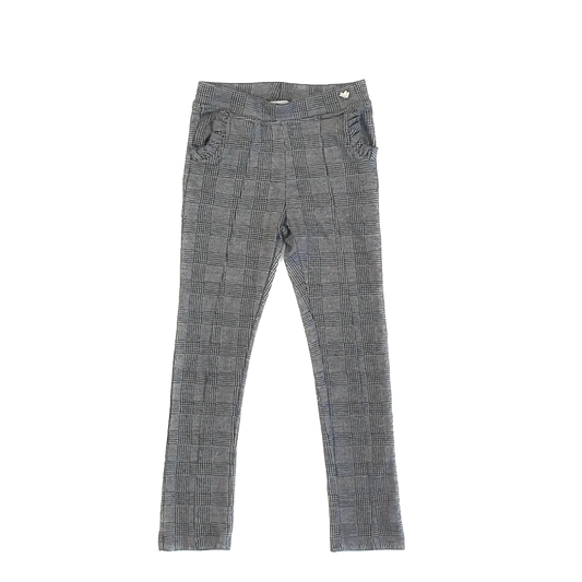 H&M Girls Houndstooth Pants Size: 6-7 Years Houndstooth