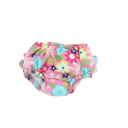 iPlay Girls Pink Floral 1-piece Swimsuit Size: 6 Months Pink Floral