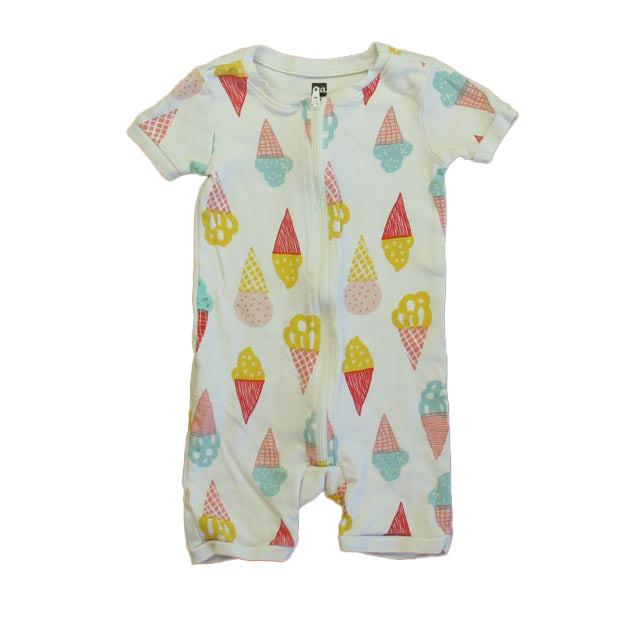 Tea Unisex Ice Cream Cones Pajamas Size: 12-18 Months