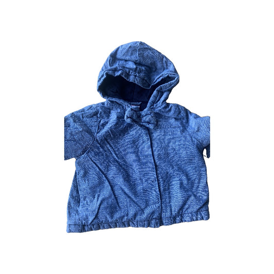 Girls Indigo | polka dot | White Jacket Size: 6-12 months Indigo | polka dot | White