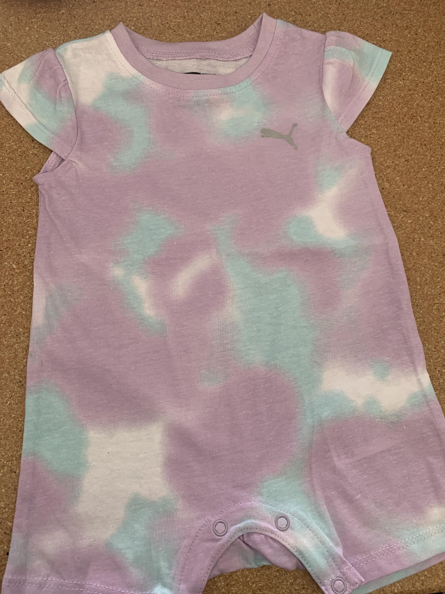Puma Girls Indigo | purple Romper Size: 6-9 months Indigo | purple