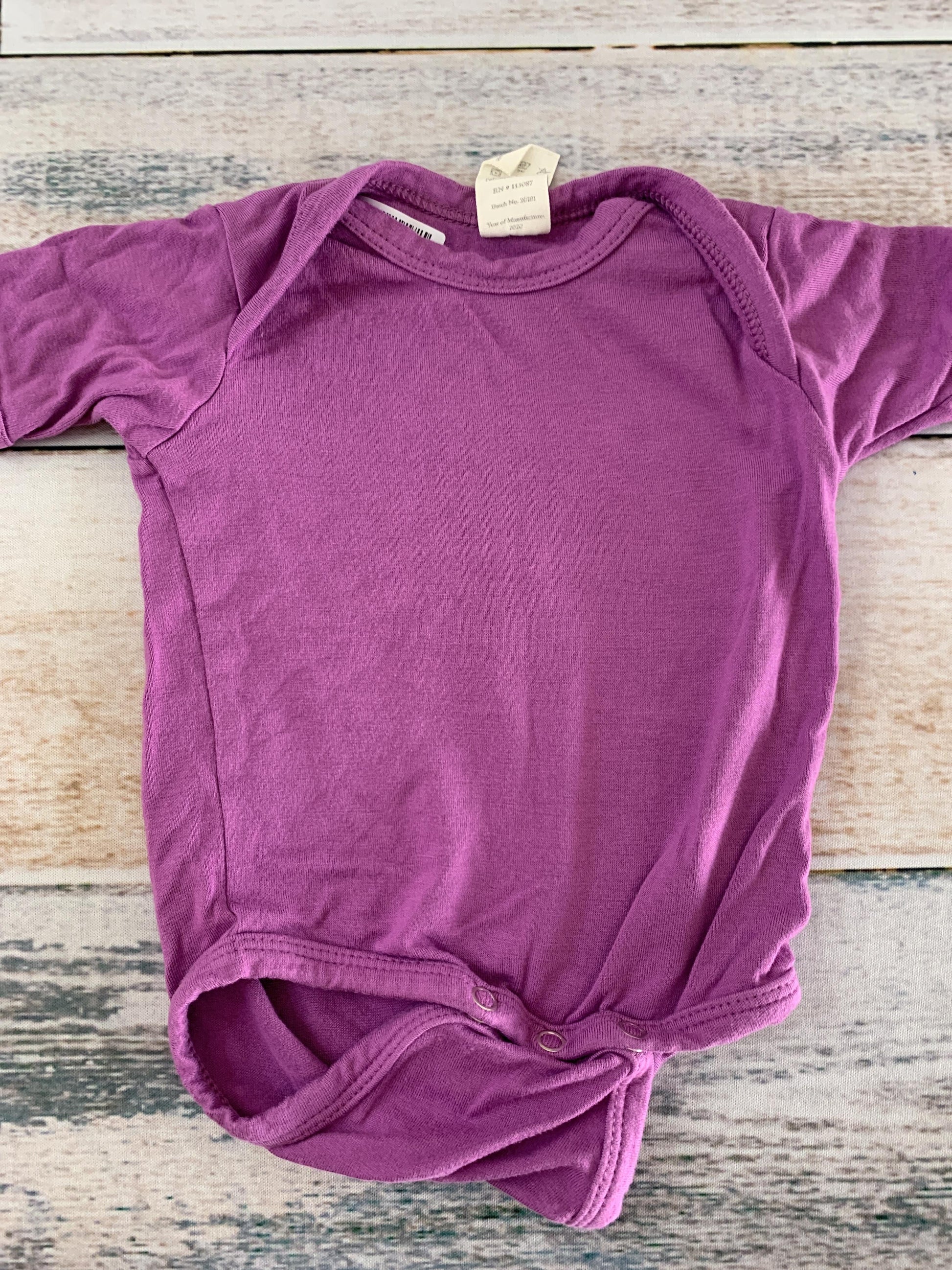 Kate Quinn Girls Indigo Onesie Size: Newborn Indigo