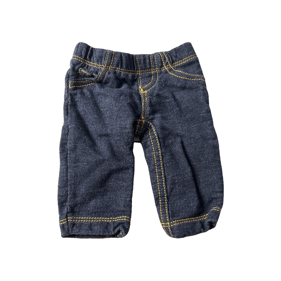 Carters Unisex Indigo Pants Size: Newborn Indigo