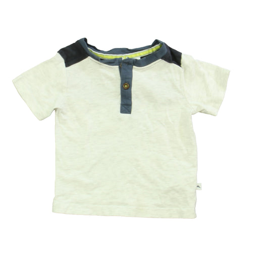 Tommy Bahama Boys Ivory | Blue Henley Size: 12 Months Ivory | Blue