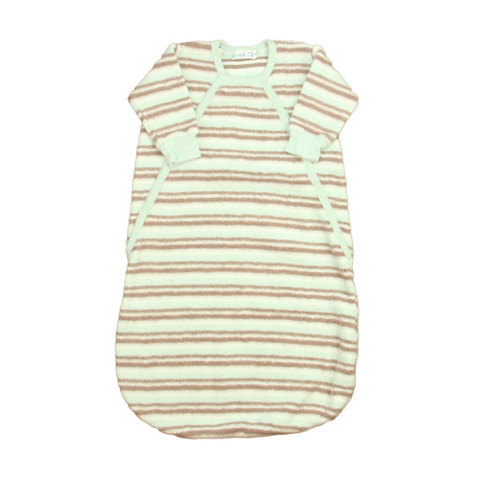 Under the Nile Boys Ivory | Brown | Aqua Sleepsack Size: 0-6 Months