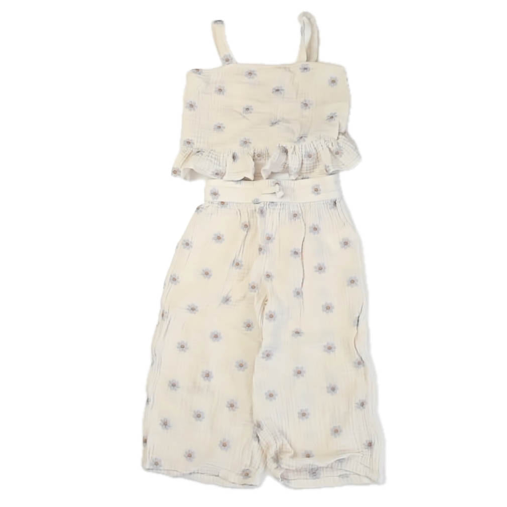 Rylee + Cru Boys Ivory Floral Apparel Sets Size: 4-5T Ivory Floral