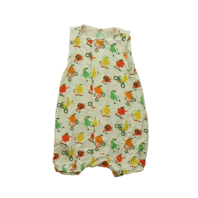 Magnetic Me Boys Ivory Fruits Romper Size: 9-12 Months