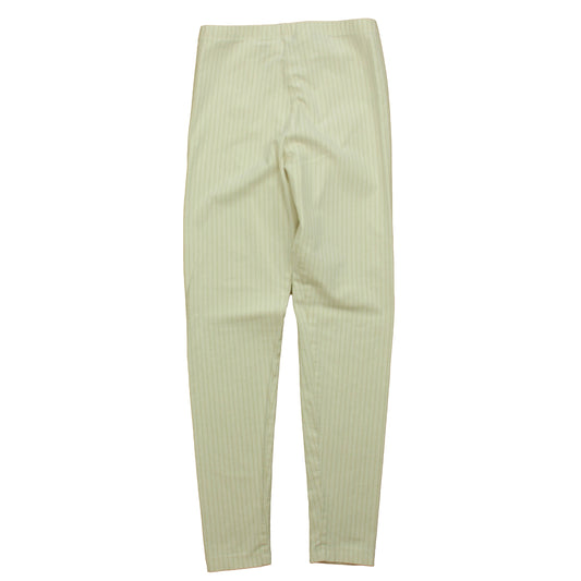 Tea Collection Girls Ivory | Gold Leggings Size: 10 Years Ivory | Gold