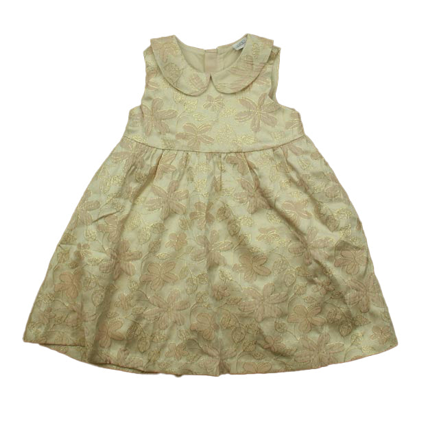 Egg Girls Ivory | Gold Dress Size: 2T