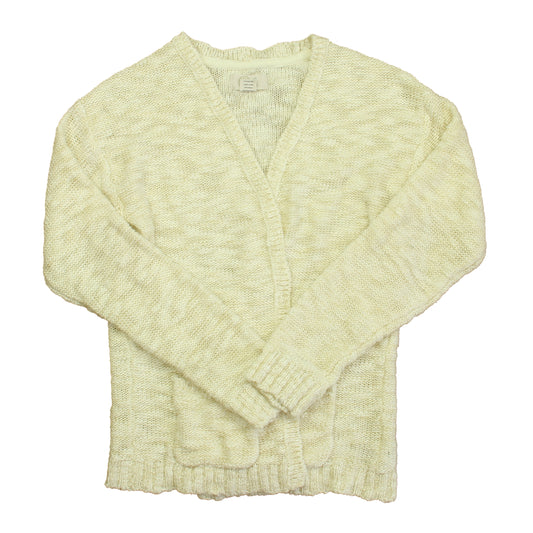 Peek Girls Ivory | Gold Cardigan Size: 12 Years