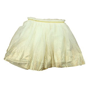 Rockets Of Awesome Girls Ivory | Gold Skirt Size: 12 Years