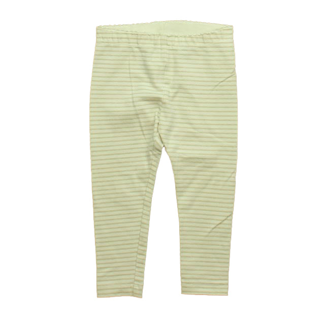 Tea Girls Ivory | Gold Leggings Size: 12-18 Months