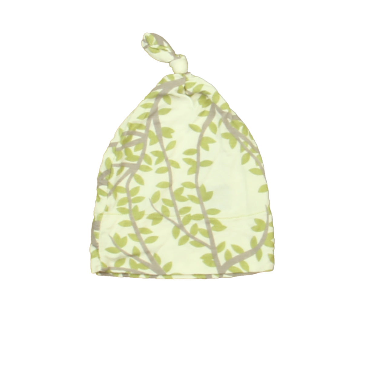 Kickee Pants Girls Ivory Green | Brown Trees Hat Size: 0-3 Months Ivory Green | Brown Trees