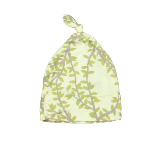 Kickee Pants Girls Ivory Green | Brown Trees Hat Size: 0-3 Months Ivory Green | Brown Trees
