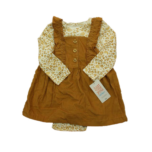 Carter's Girls Ivory | Honey Porcupines Jumper Size: 9 Months