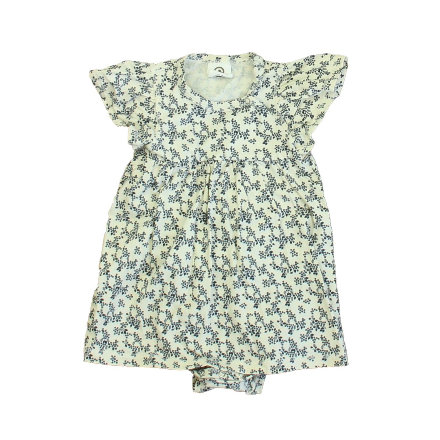 Musli Girls Ivory | Navy Dress Size: 9-12 Months Ivory | Navy