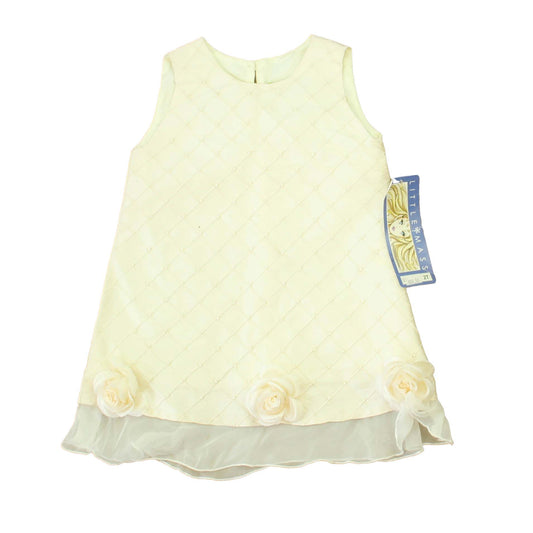 Little Mass Girls Ivory Pearls Dress Size: 2T Ivory Pearls
