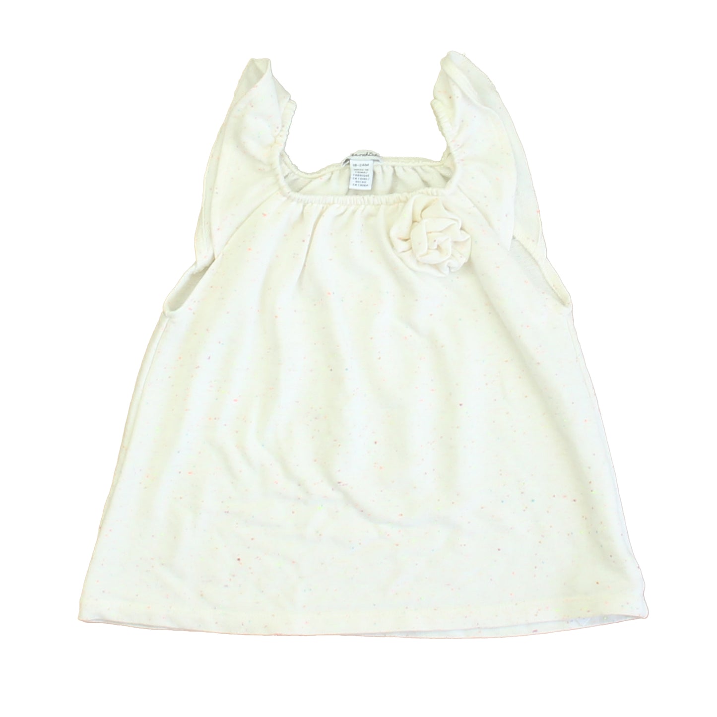 Splendid Girls Ivory Speckled Tank Top Size: 18-24 Months Ivory Speckled